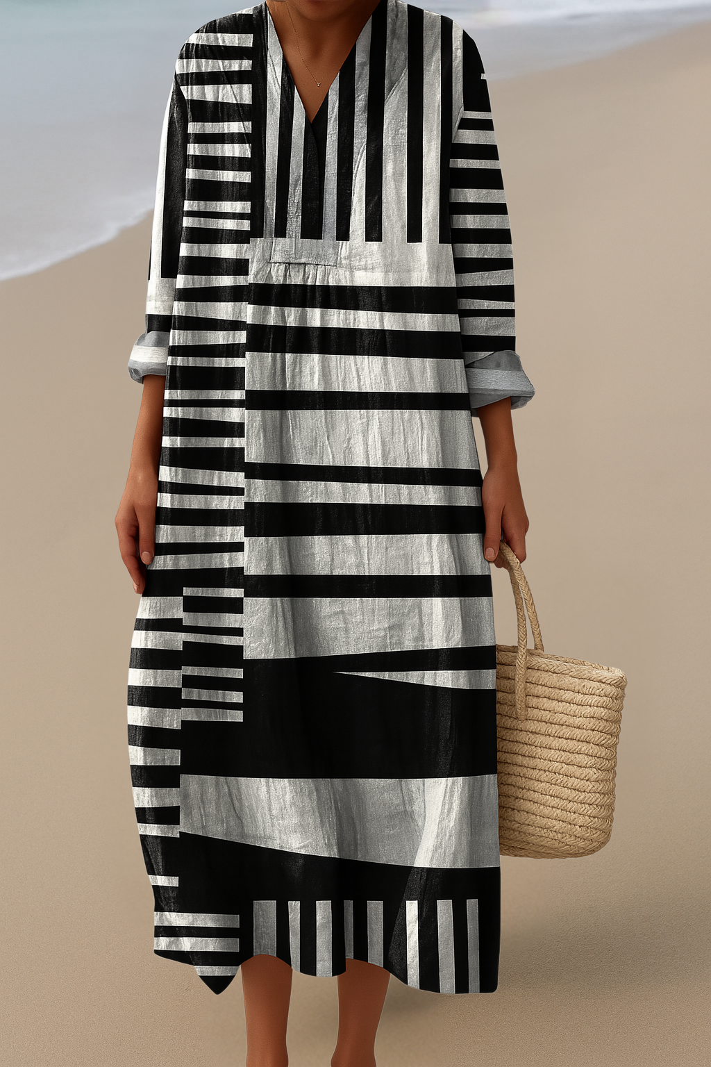 Allegra™ | Effortless Elegance Maxi Dress for Women