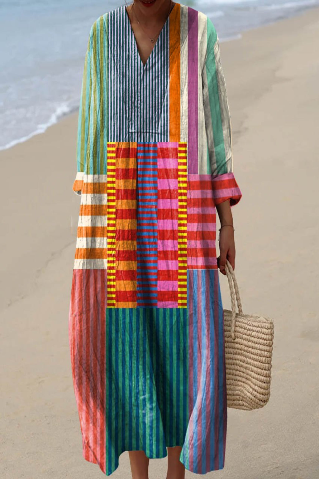 Angela™ | Effortless Playful Maxi Dress for Women