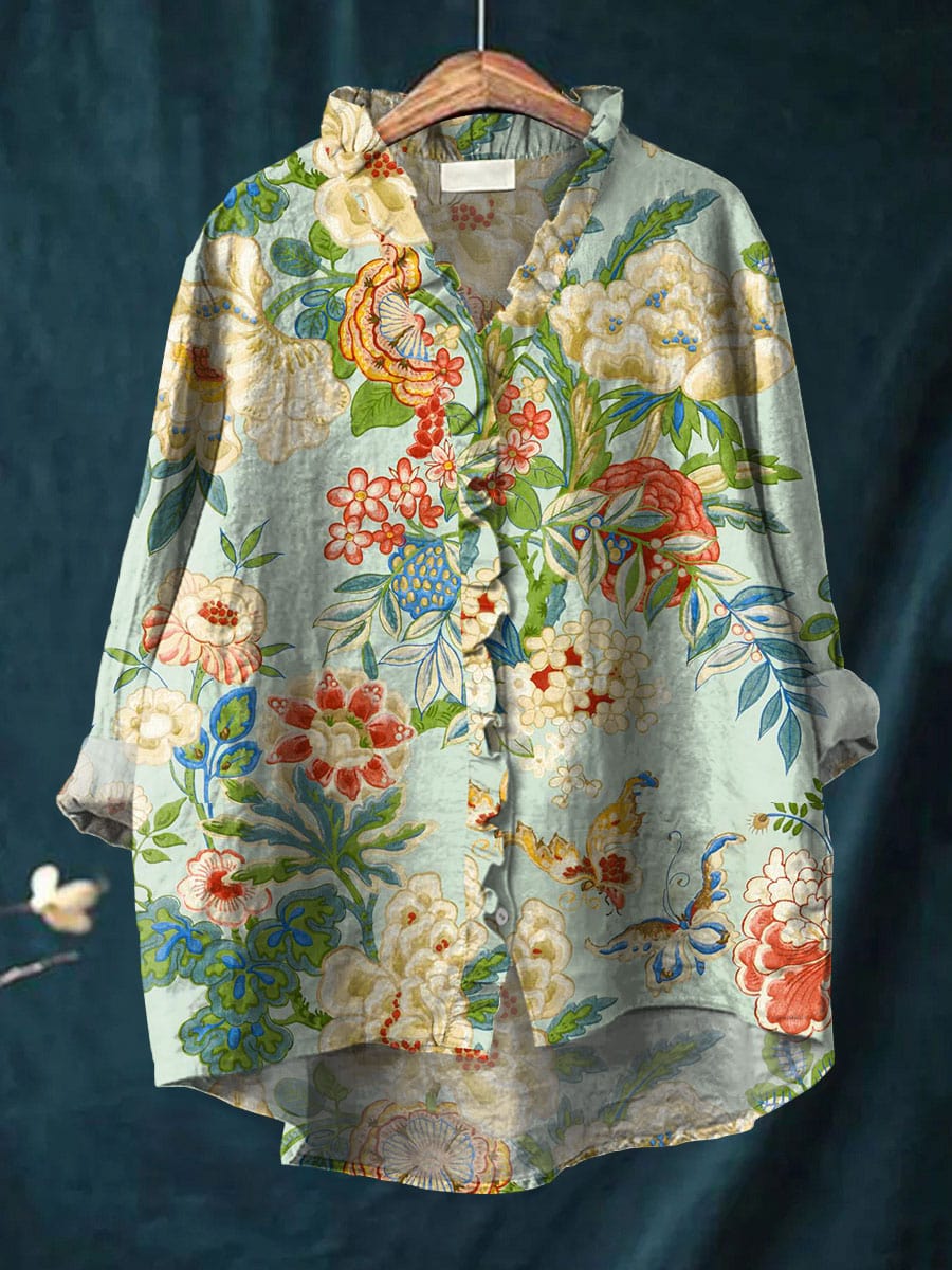 Elena™ | Elegant White Blouse for Summer Comfort