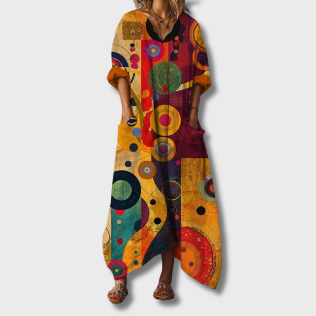 Esmeray™ | Effortless Long Sleeve Maxi Dress for Women