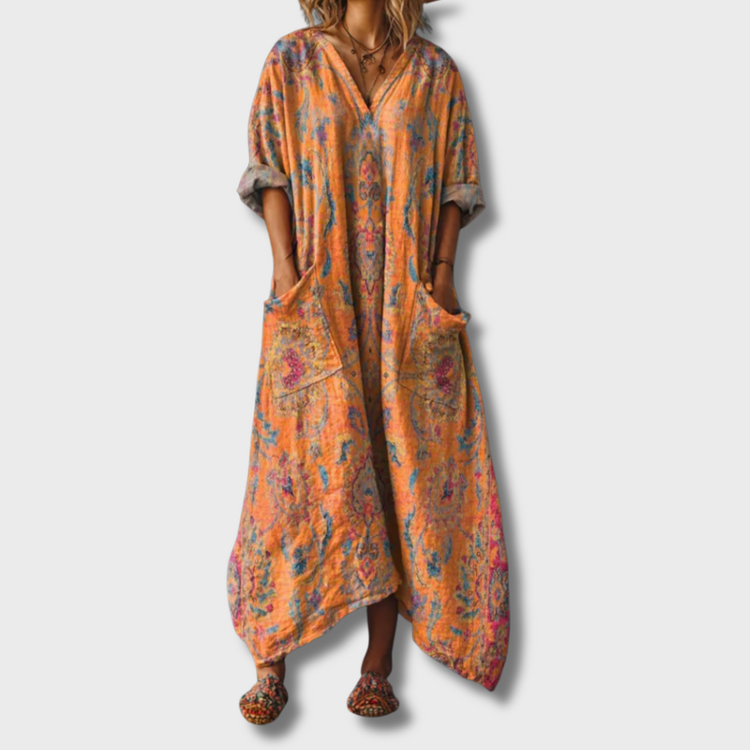 Ivalina™ | Effortless Floral Maxi Dress for Women