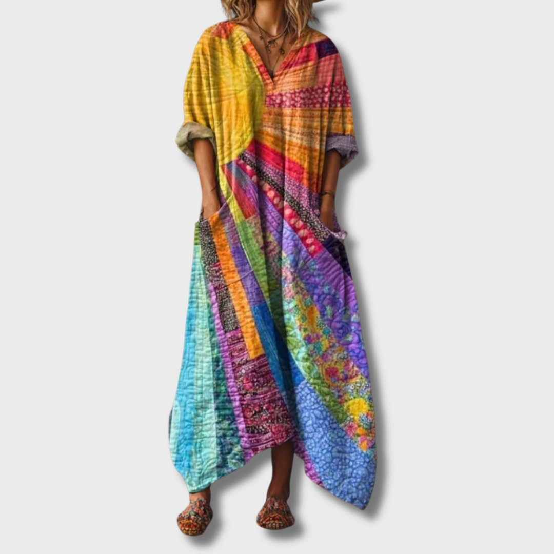 Jocasta™ | Effortless Floral Maxi Dress for Women