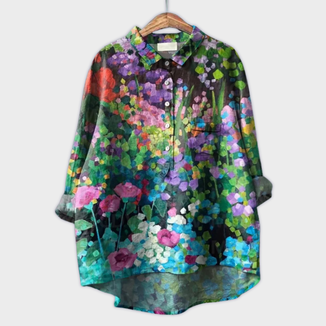Magdalena™ | Handmade Floral Womens Blouse