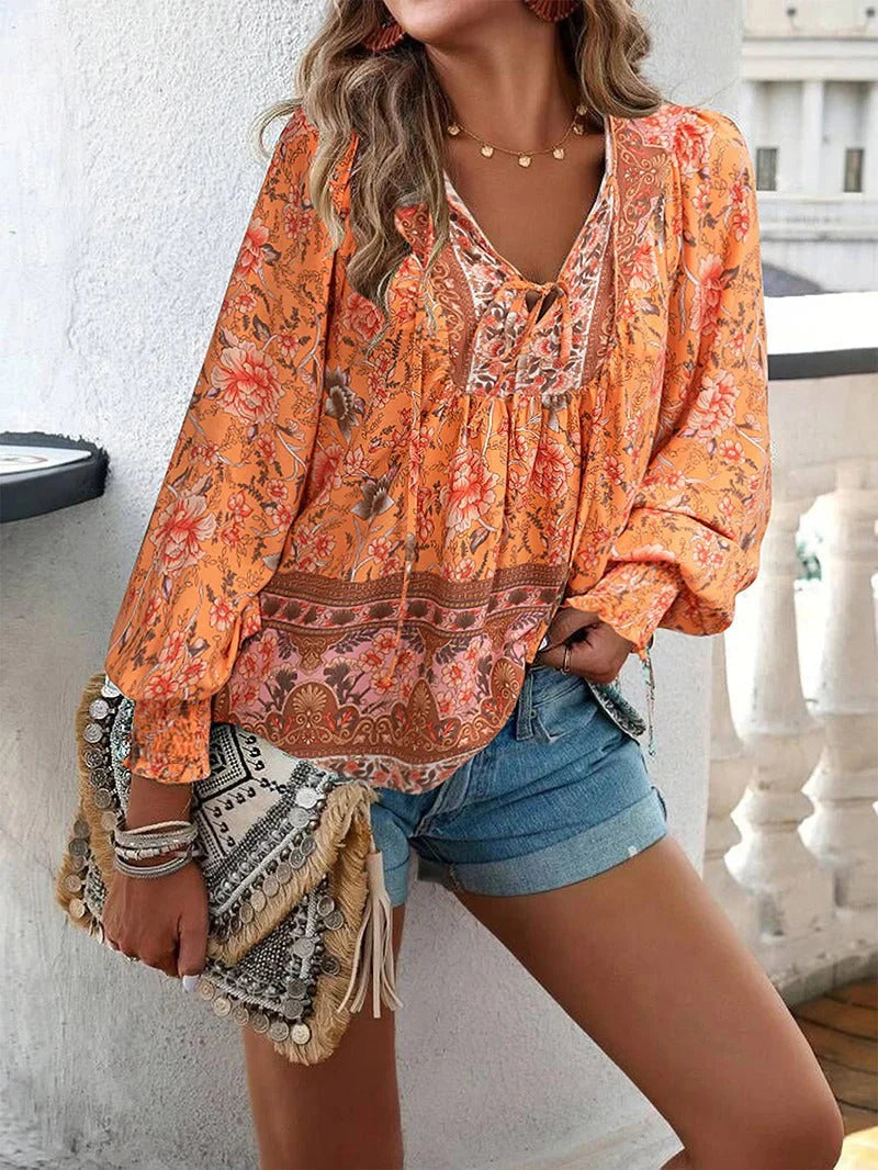 Martina™ | Chic Floral Blouse for Women