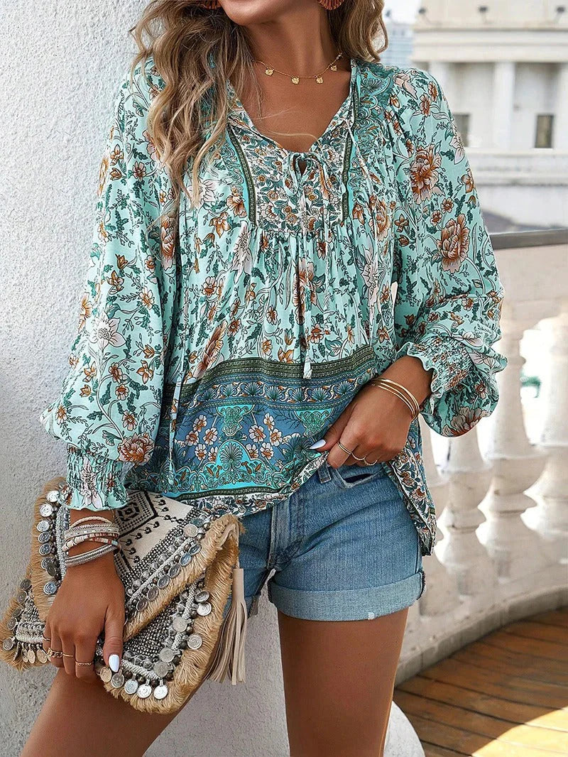 Martina™ | Chic Floral Blouse for Women