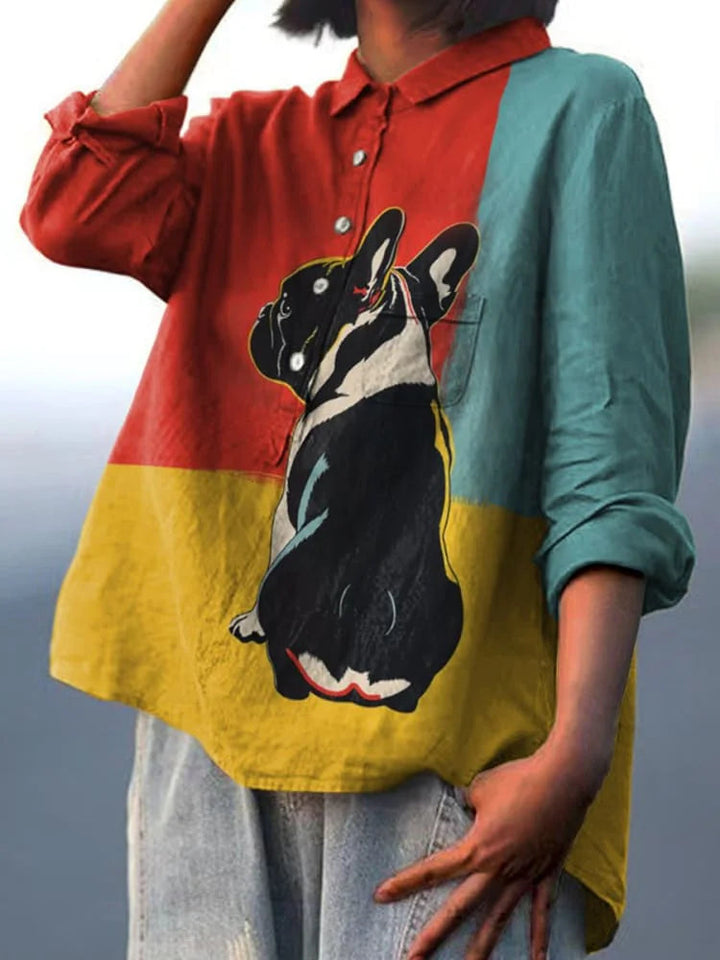 Mila | Dog Art Shirt