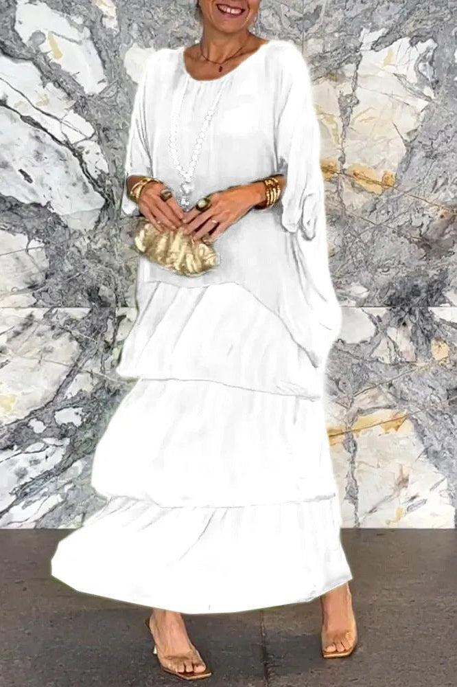Nora™ | Effortless White Dress for Summer