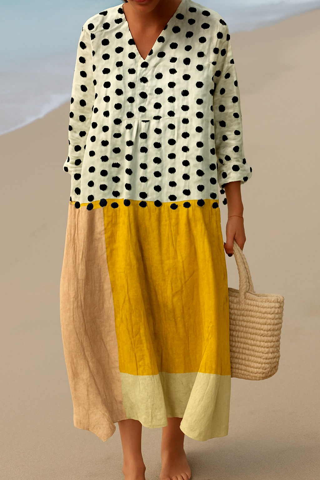Chelsea™ | Artistic Summer Maxi Dress for Women