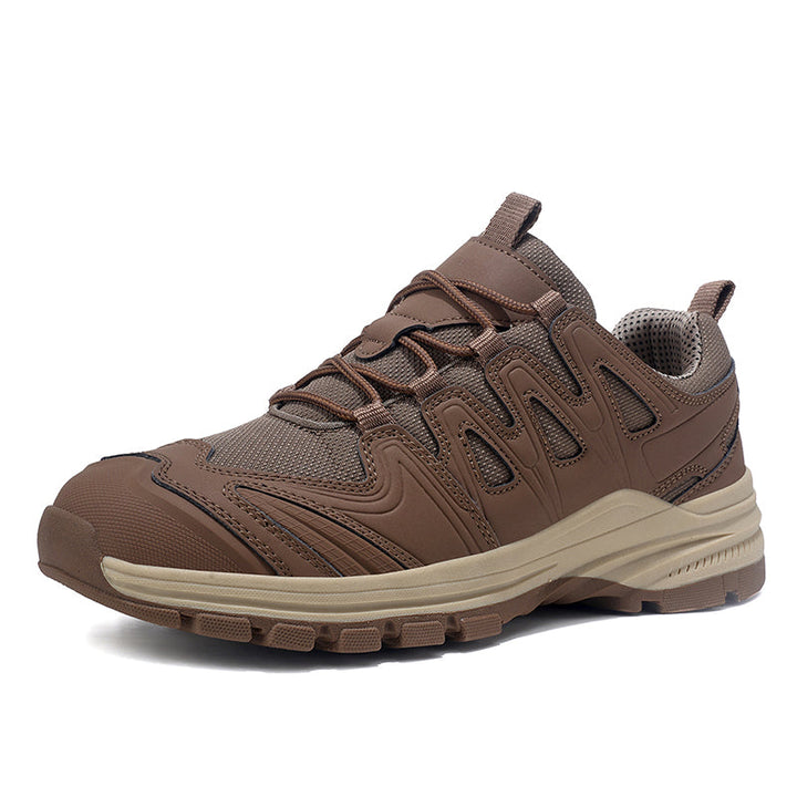 Men’s Work & Hiking Shoes – Non-Slip, Waterproof, Ankle Support