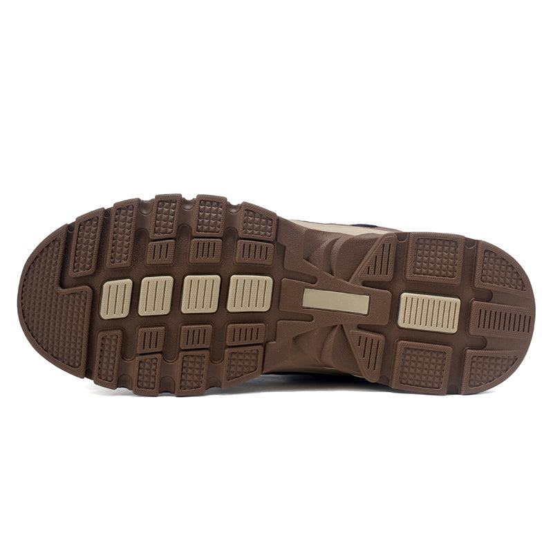 Men’s Work & Hiking Shoes – Non-Slip, Waterproof, Ankle Support