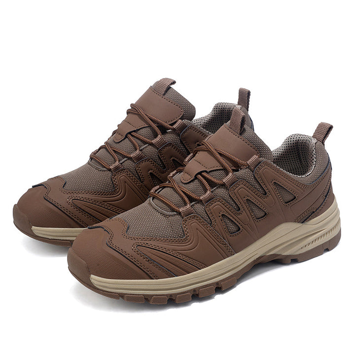 Men’s Work & Hiking Shoes – Non-Slip, Waterproof, Ankle Support