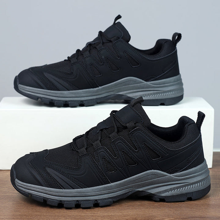 Men’s Work & Hiking Shoes – Non-Slip, Waterproof, Ankle Support