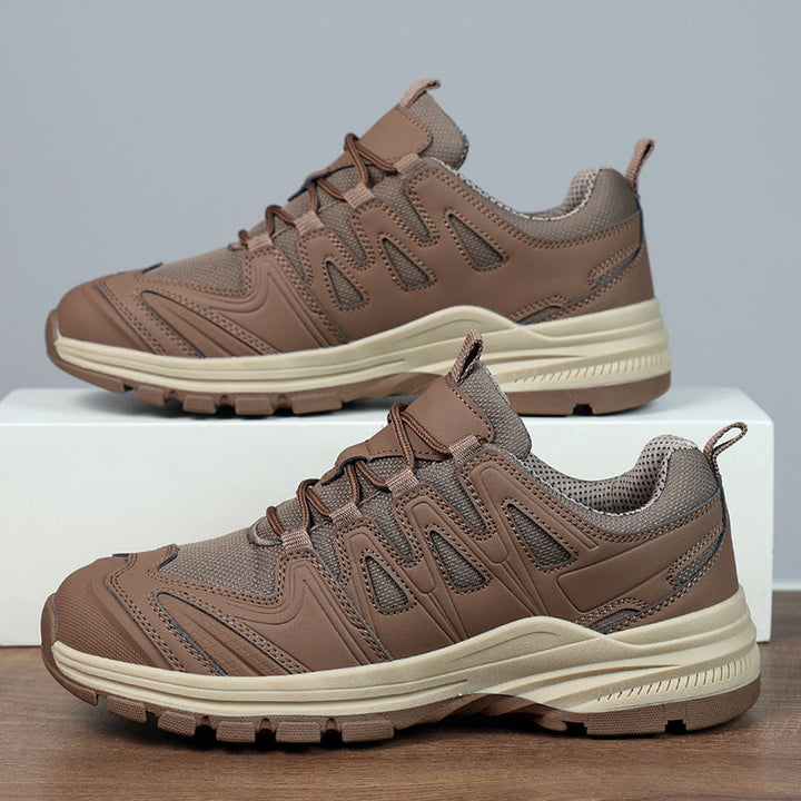 Men’s Work & Hiking Shoes – Non-Slip, Waterproof, Ankle Support