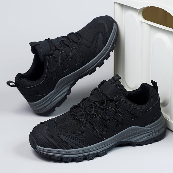 Men’s Work & Hiking Shoes – Non-Slip, Waterproof, Ankle Support