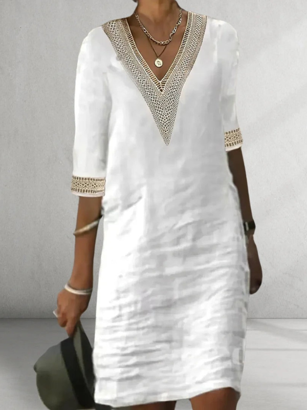 Selena | V-Neck Soft Dress