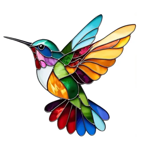 Aorelle™ | Unique Colorful Hummingbird Necklace