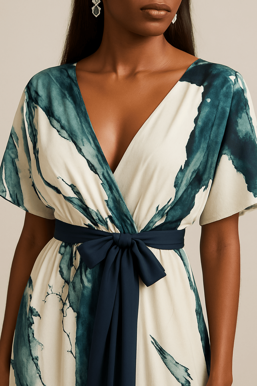 Aquarella™ | Flattering Long Sleeve Maxi Dress for Women