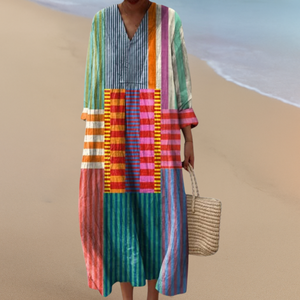 Ashley™ | Effortless Elegance Floral Maxi Dress for Women