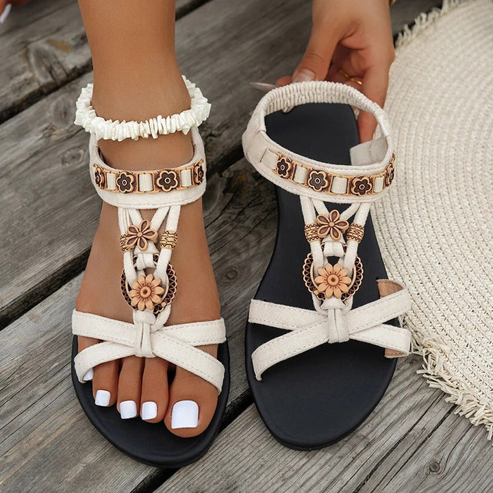 Catalina Floral Slides - Lightweight Comfort & Breathable Design