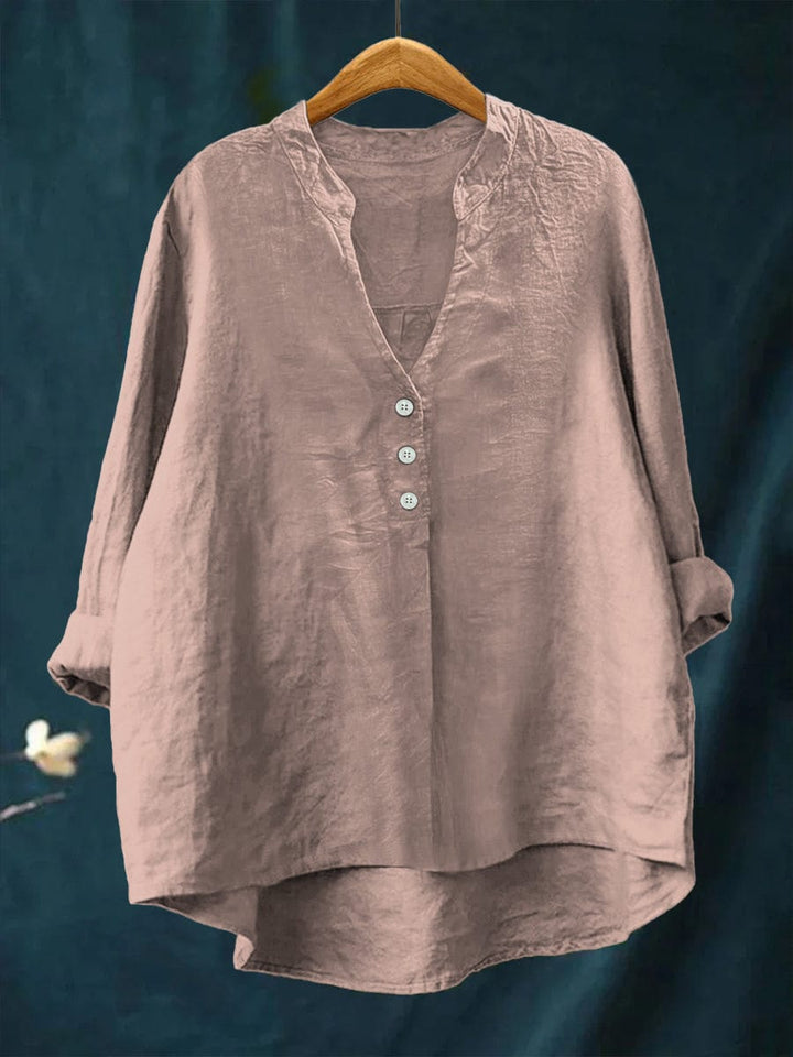 Claire™ | Effortless White Blouse for Women