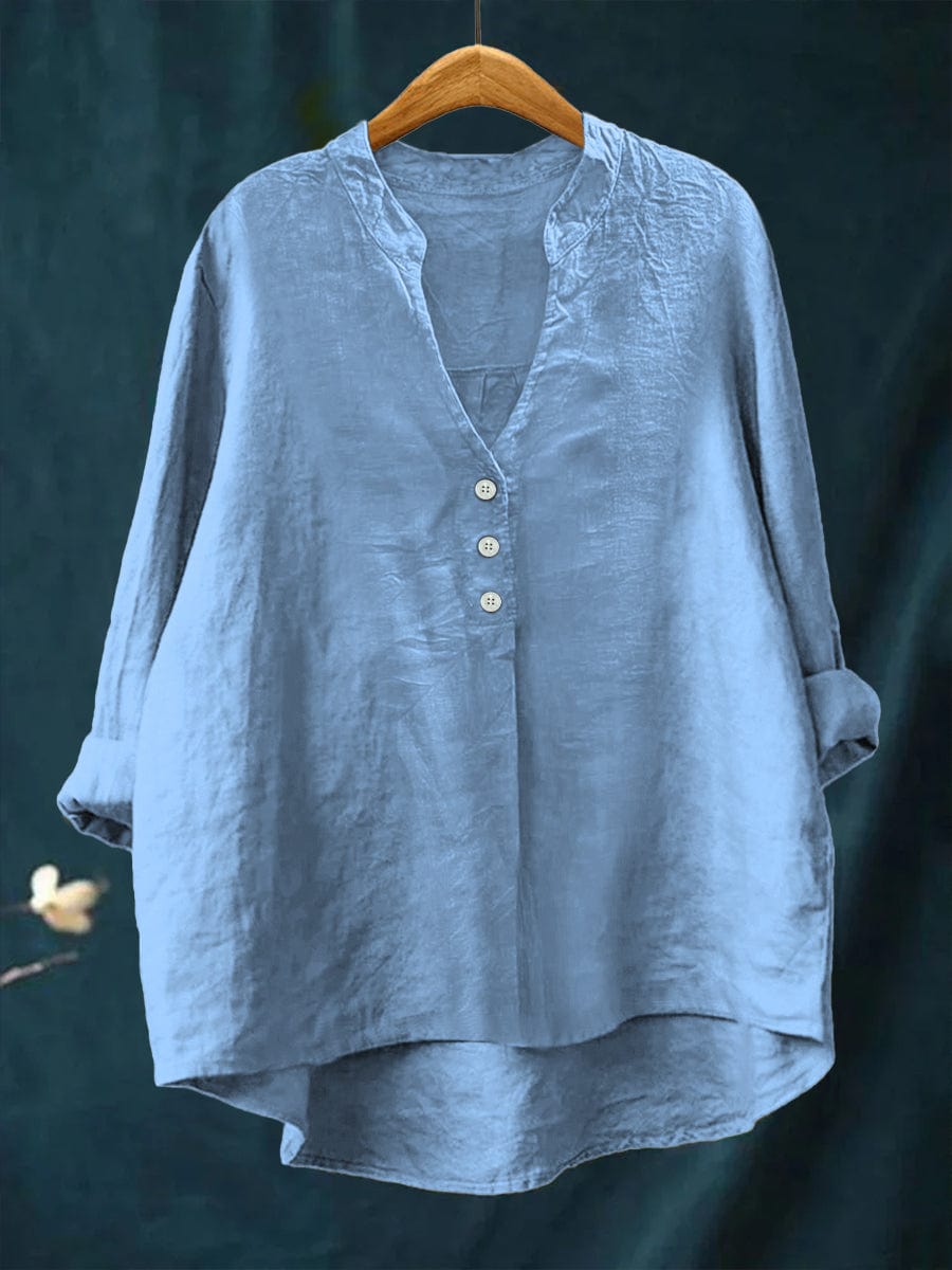 Claire™ | Effortless White Blouse for Women
