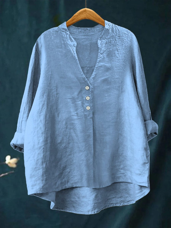Claire™ | Effortless White Blouse for Women