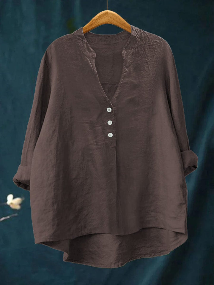 Claire™ | Effortless White Blouse for Women