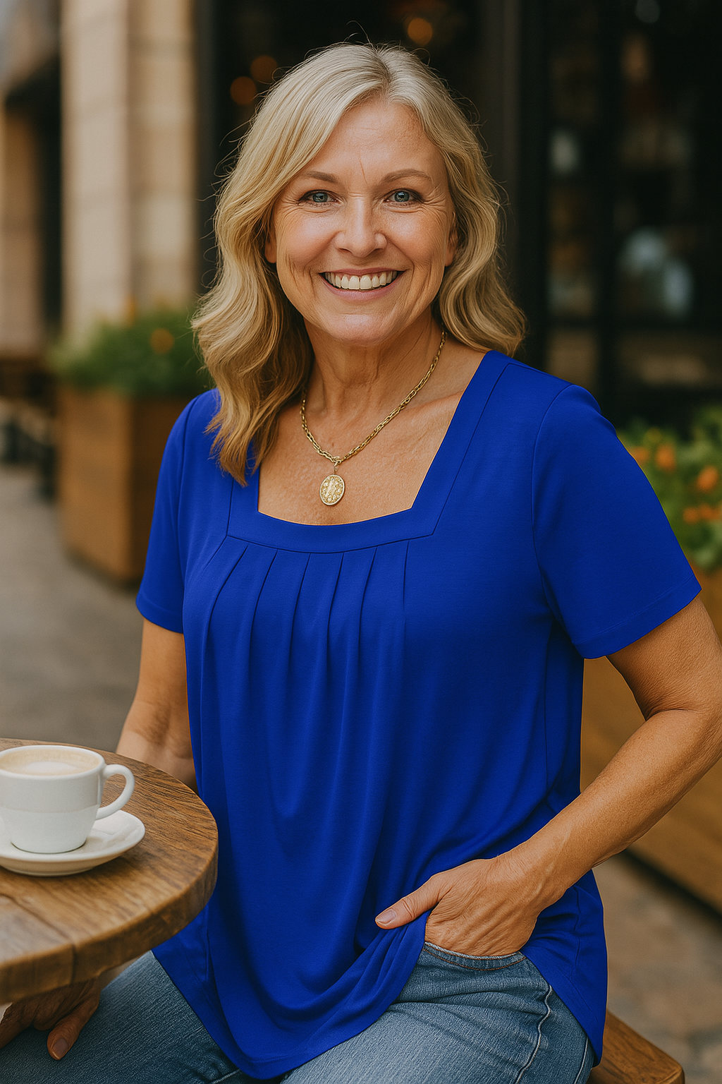 Colleen™ | Flattering Blouse for Women