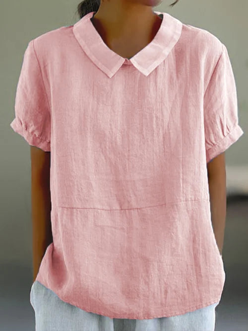 Debora | Relaxed Fit Collared Blouse