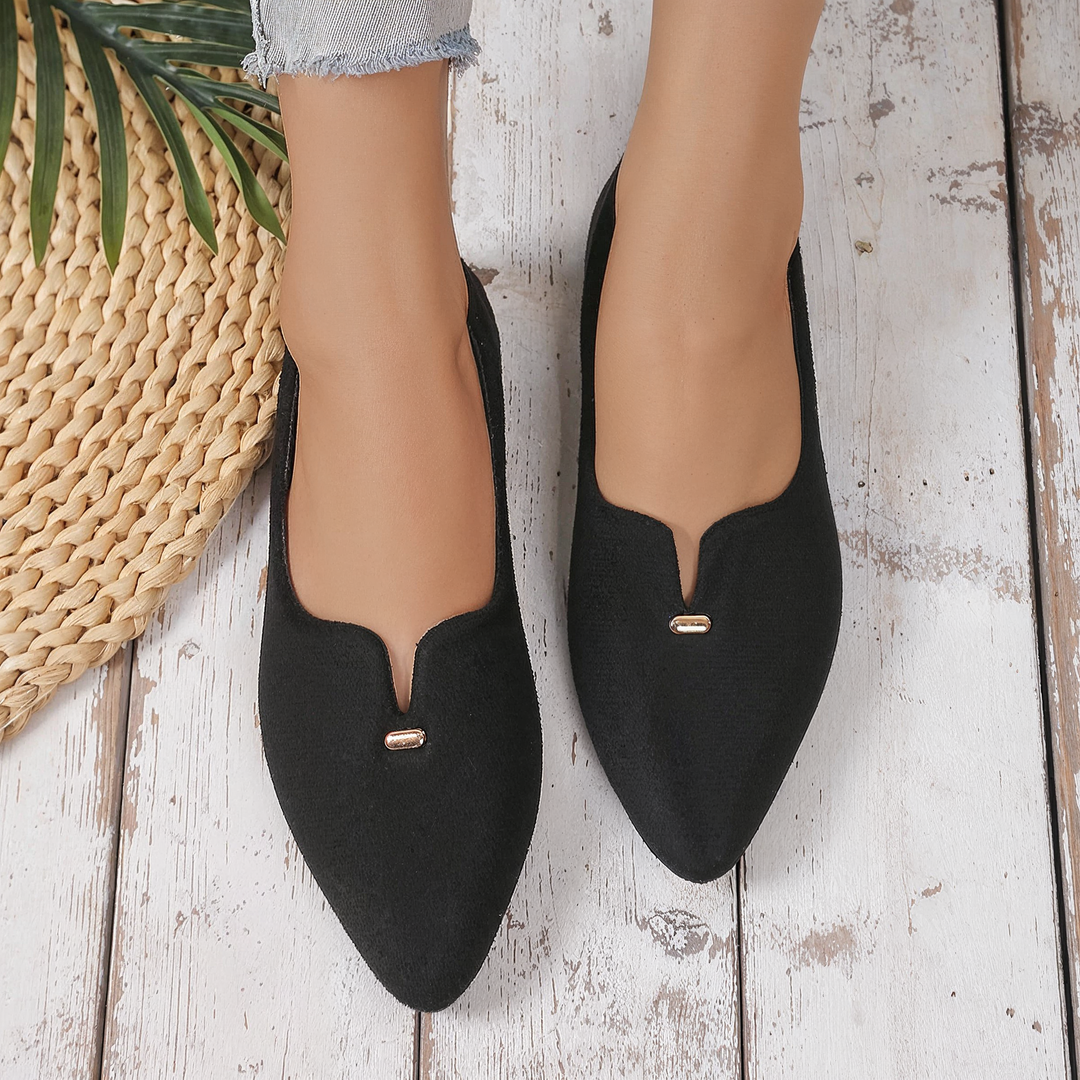 Eliva Calm Ballet Flats - Lightweight Comfort & Arch Support for Women