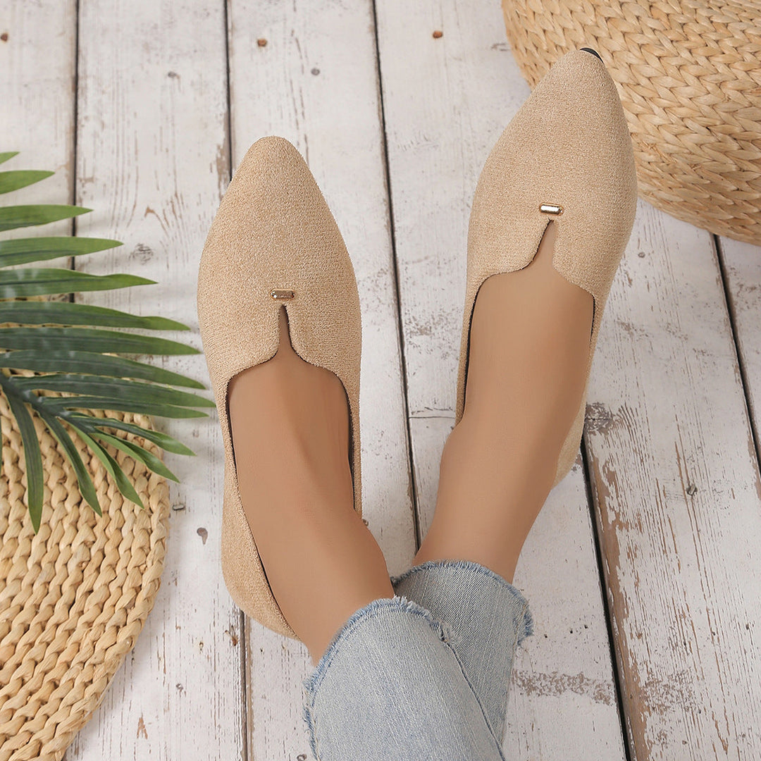 Eliva Calm Ballet Flats - Lightweight Comfort & Arch Support for Women