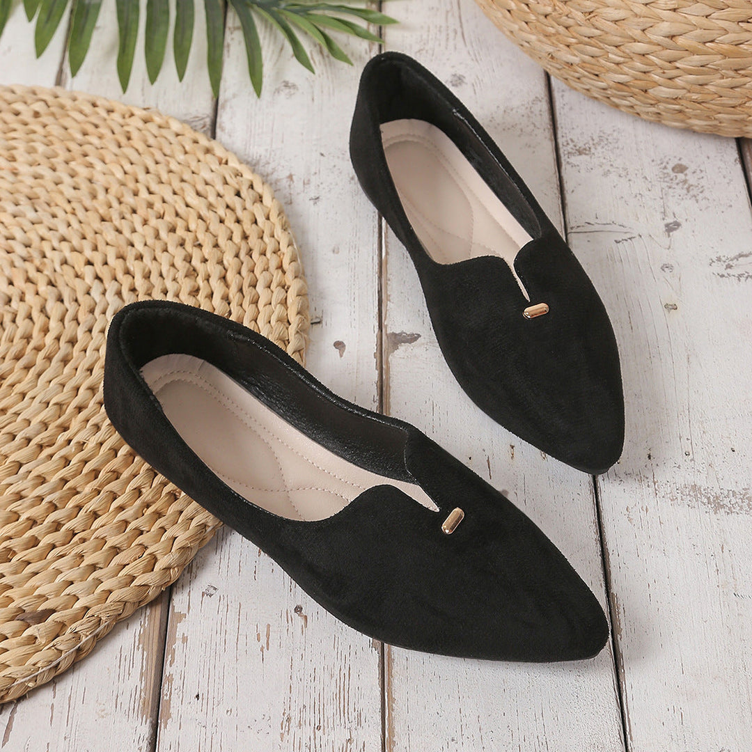 Eliva Calm Ballet Flats - Lightweight Comfort & Arch Support for Women