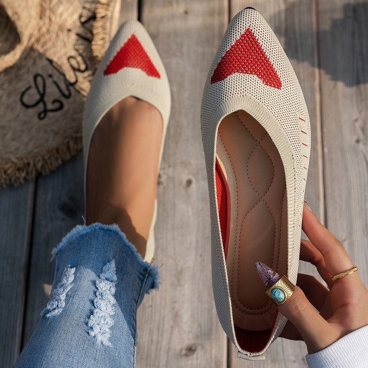 Elvina Soft Ballet Flats - Ultimate Comfort & Breathable Design