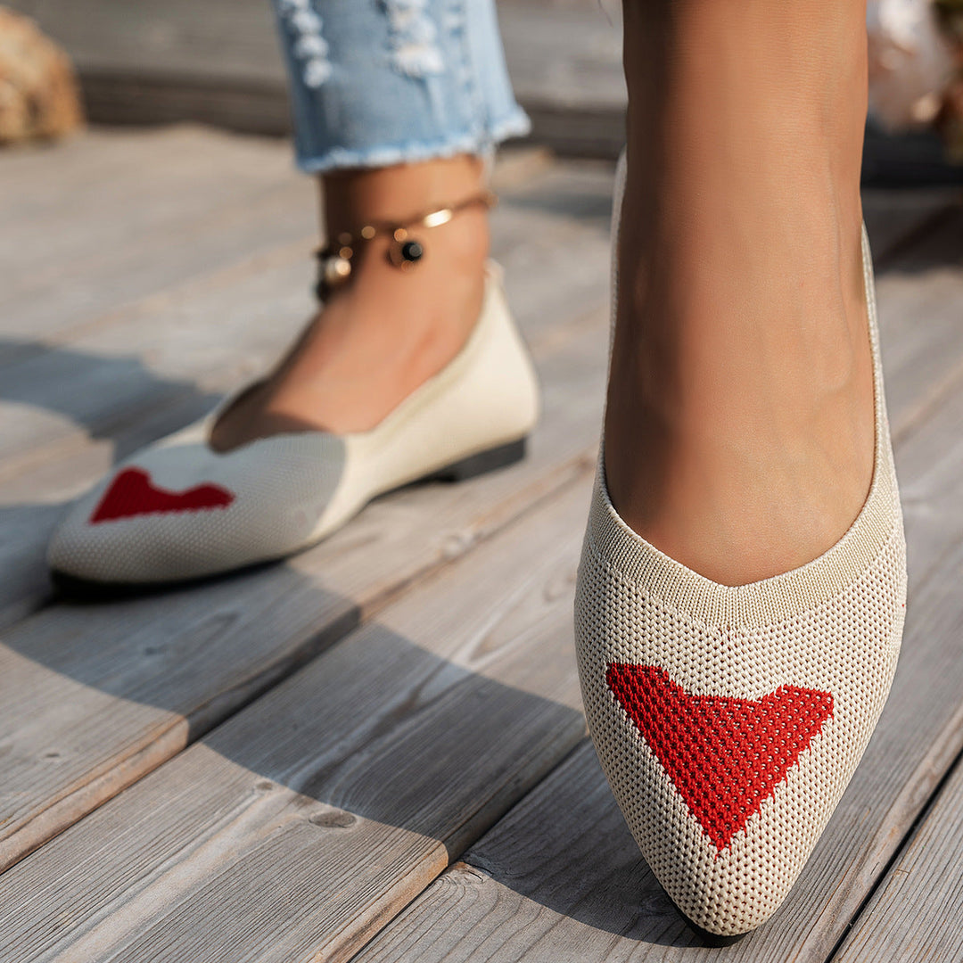 Elvina Soft Ballet Flats - Ultimate Comfort & Breathable Design