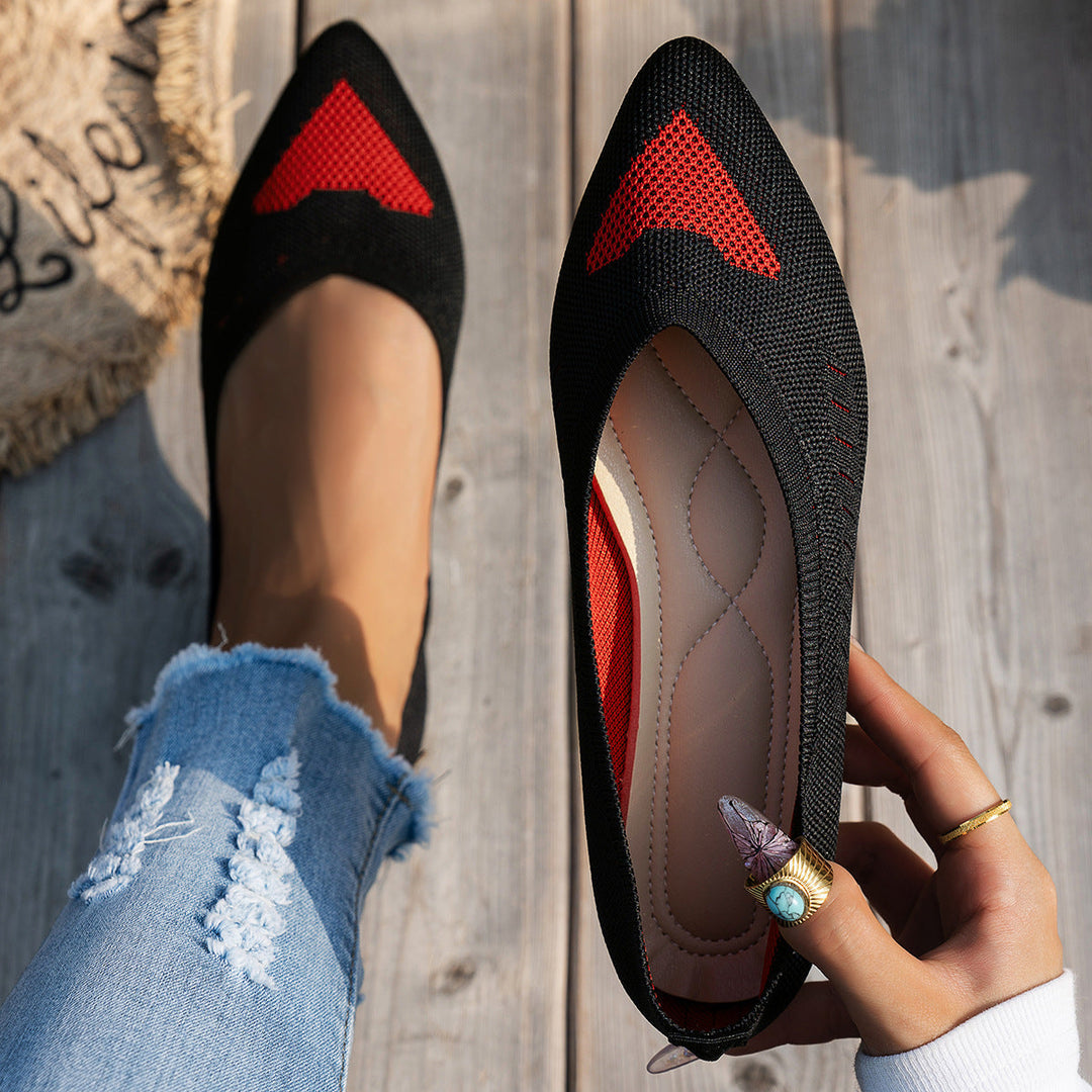 Elvina Soft Ballet Flats - Ultimate Comfort & Breathable Design