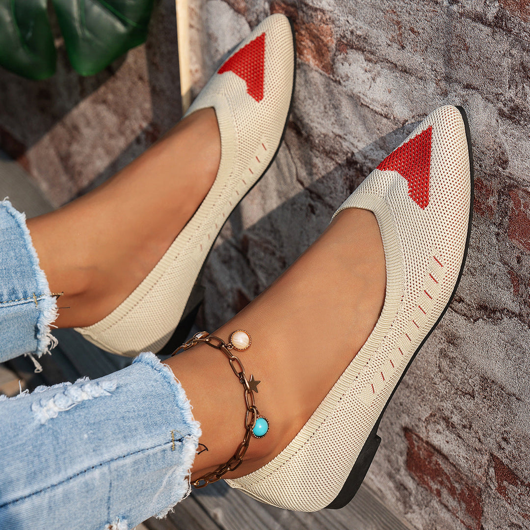 Elvina Soft Ballet Flats - Ultimate Comfort & Breathable Design