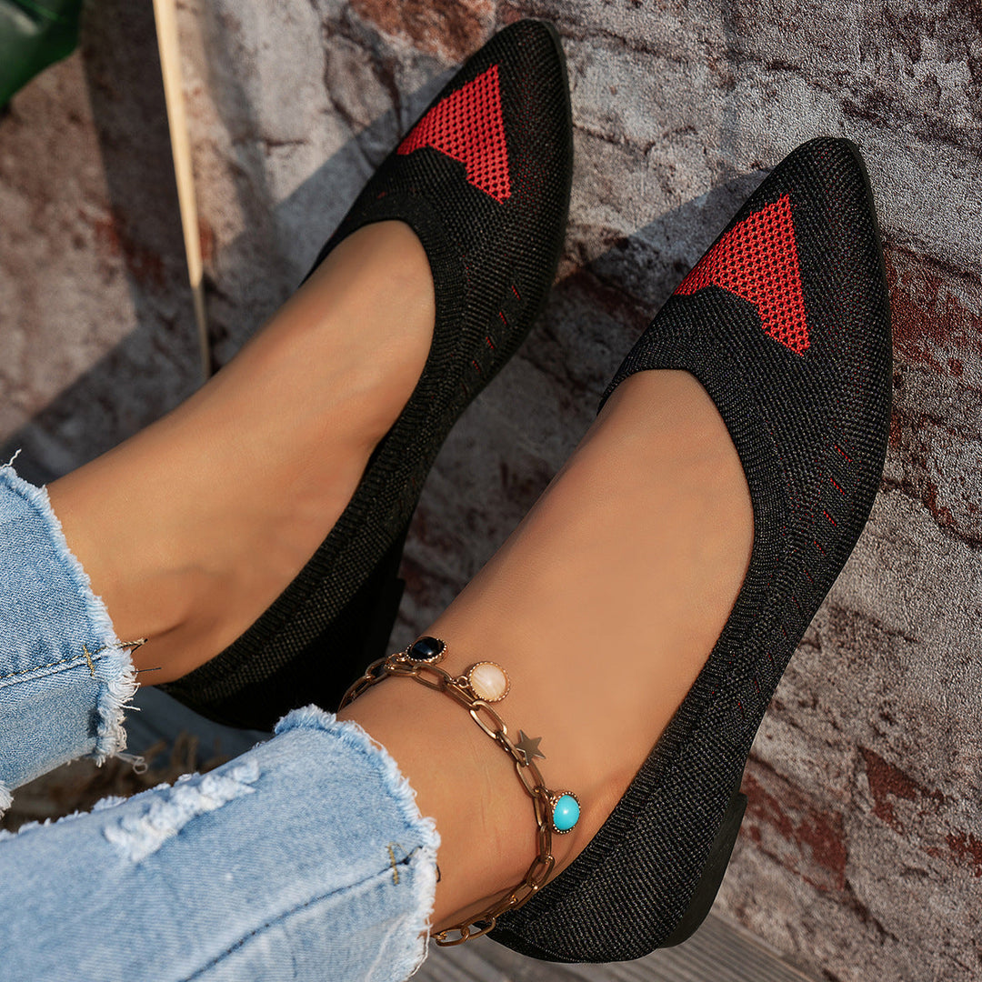 Elvina Soft Ballet Flats - Ultimate Comfort & Breathable Design