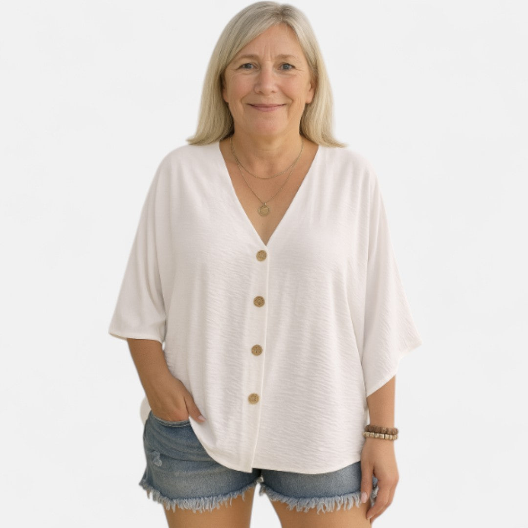 Freja™ - Casual oversized shirt