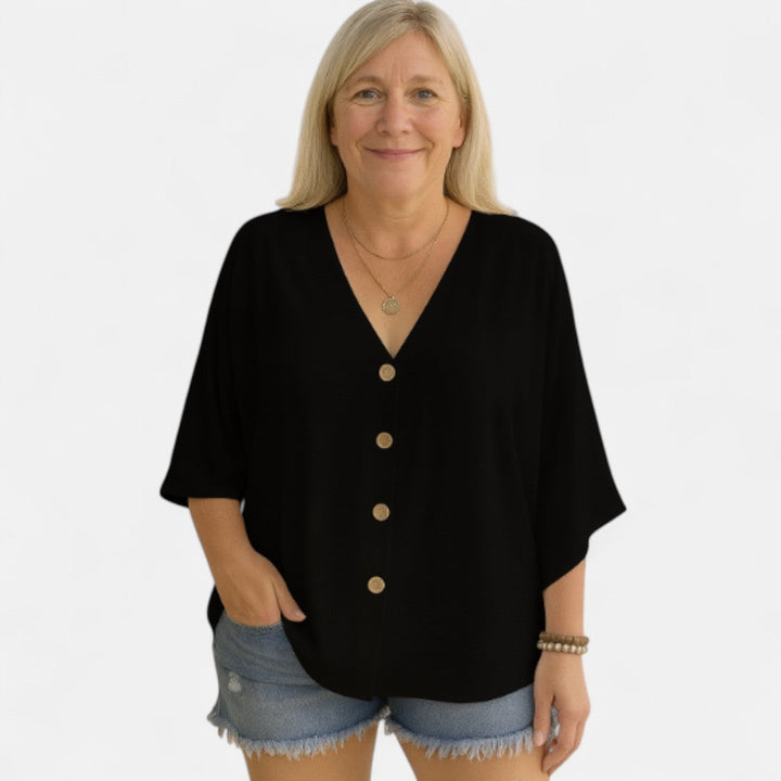 Freja™ - Casual oversized shirt