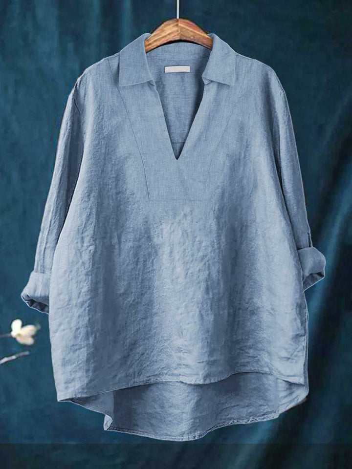 Gabriella™ | Comfortable White Blouse for Summer Wear