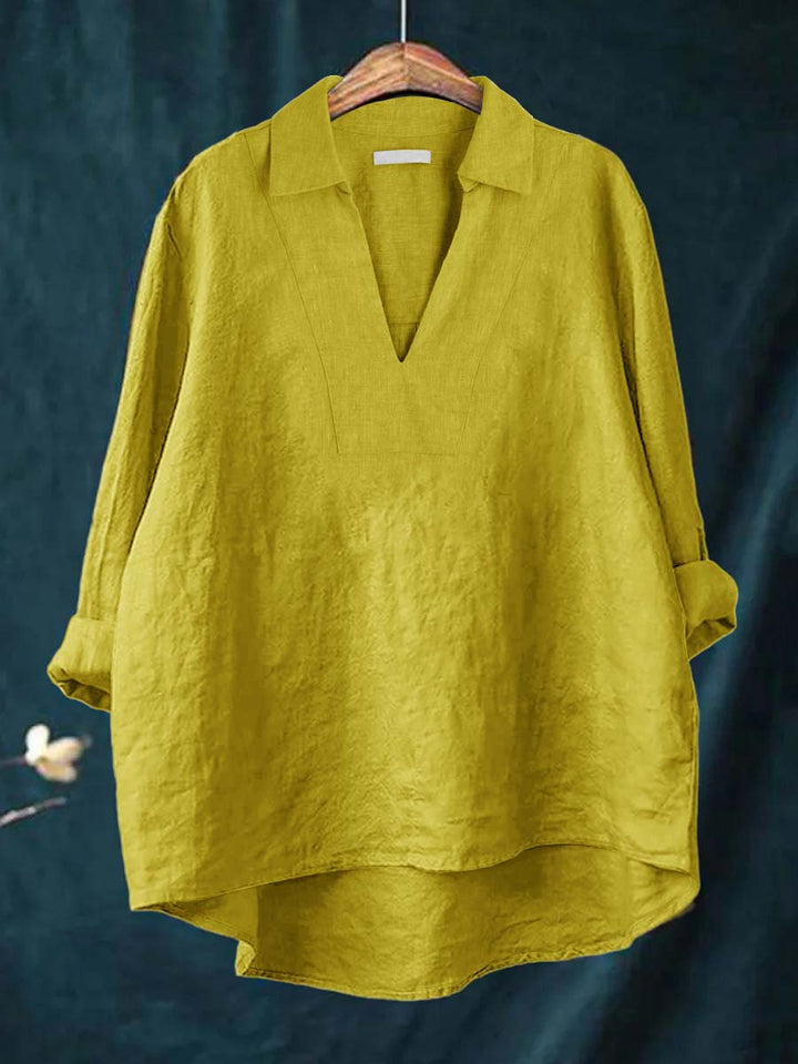 Gabriella™ | Comfortable White Blouse for Summer Wear