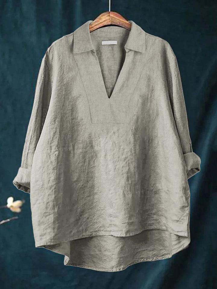 Gabriella™ | Comfortable White Blouse for Summer Wear