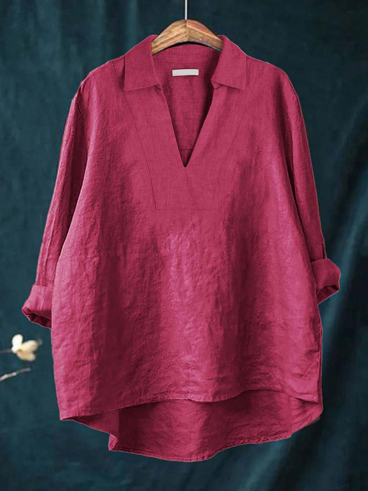 Gabriella™ | Comfortable White Blouse for Summer Wear