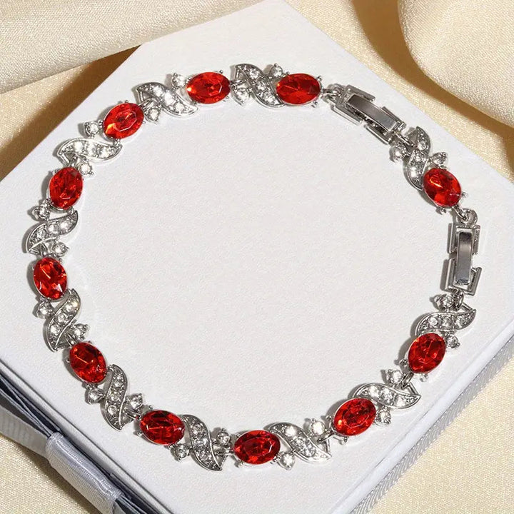 Giada™ | Elegant White Gold Bracelet