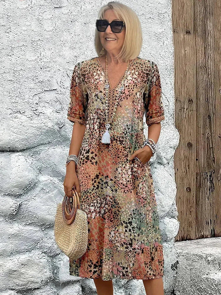 Harper™ | Vibrant Midi Dress