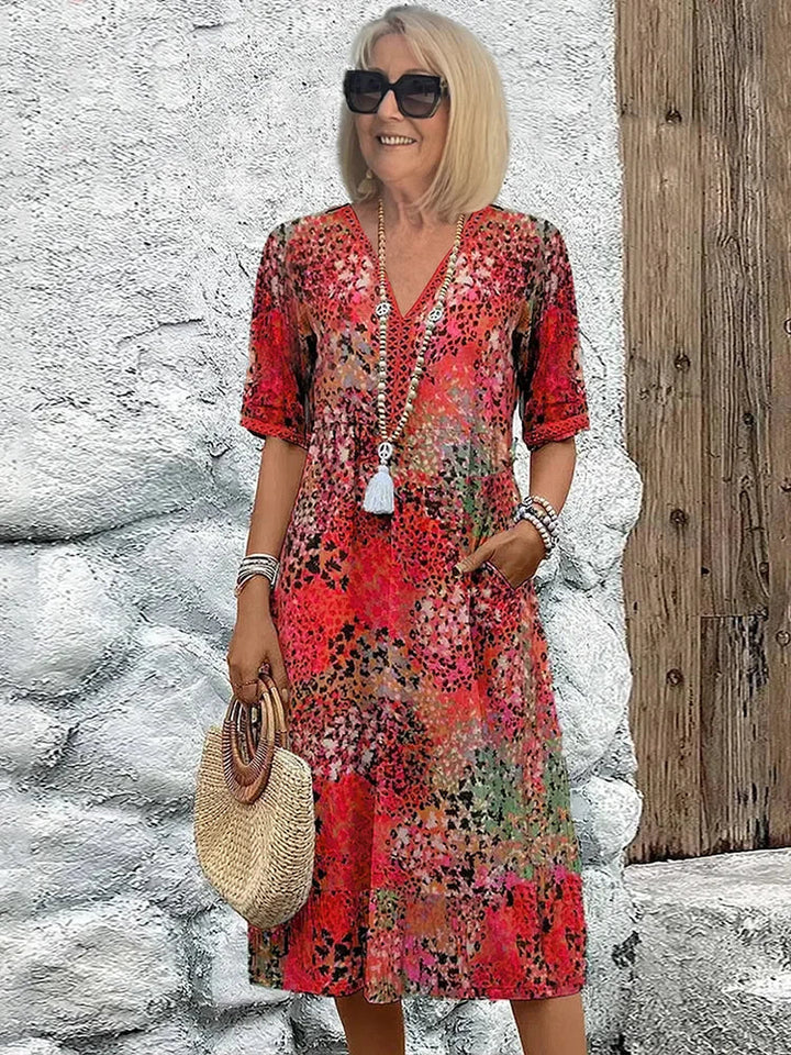 Harper™ | Vibrant Midi Dress