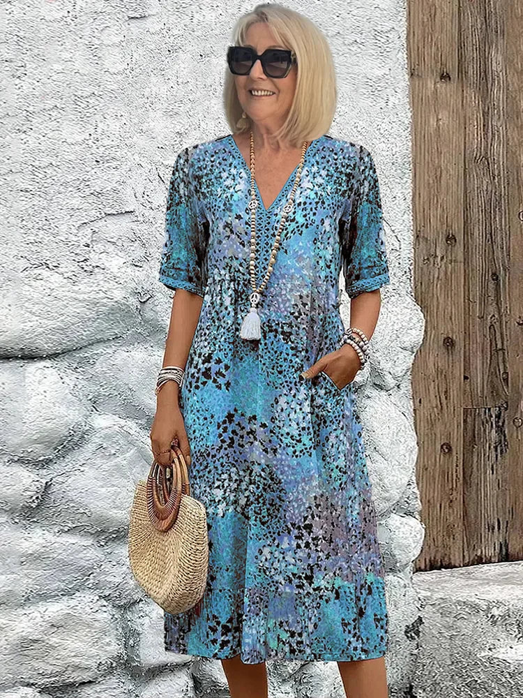 Harper™ | Vibrant Midi Dress