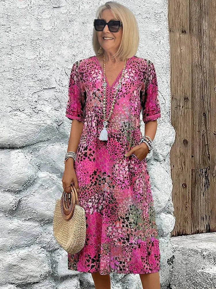 Harper™ | Vibrant Midi Dress