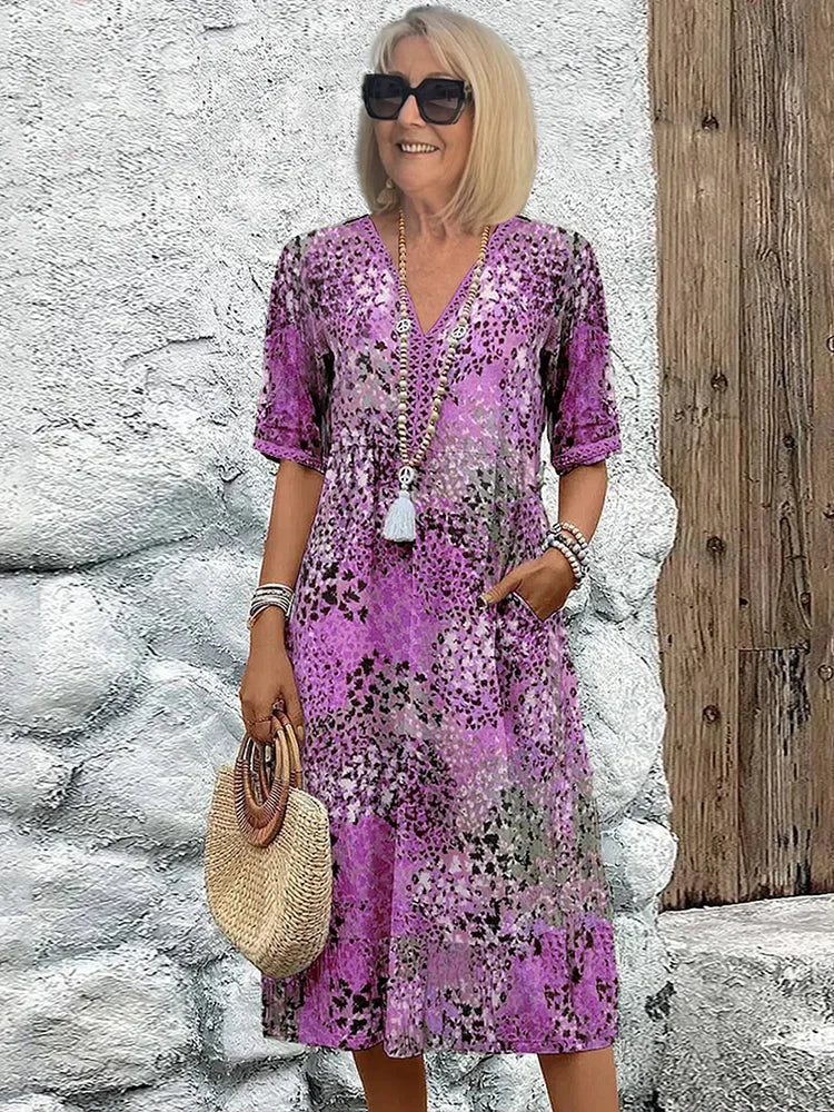 Harper™ | Vibrant Midi Dress