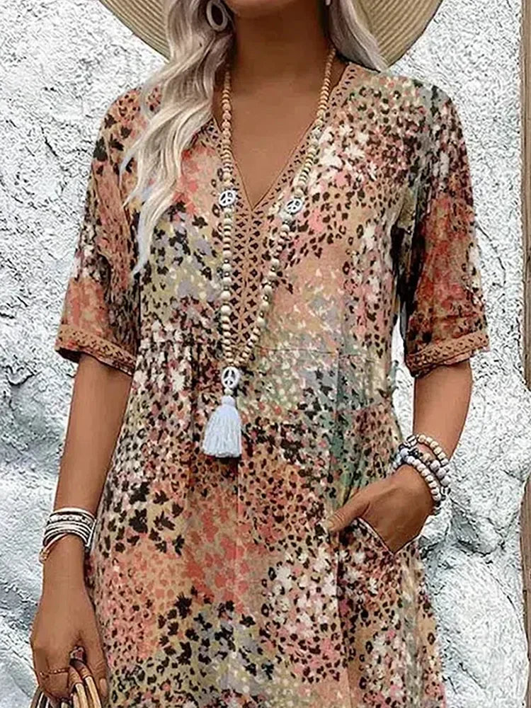 Harper™ | Vibrant Midi Dress